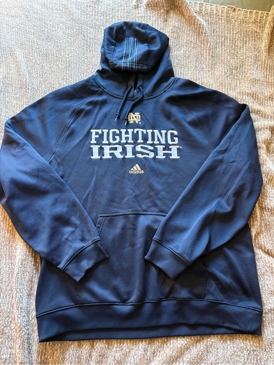 adidas Other - XL Adidas Climawarm Fighting Irish Hoodie